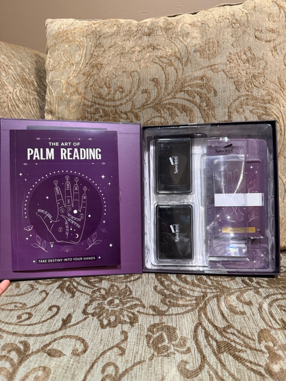 The Art of Palm Reading Kit - Purple